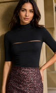 Elin Mesh Combo Top