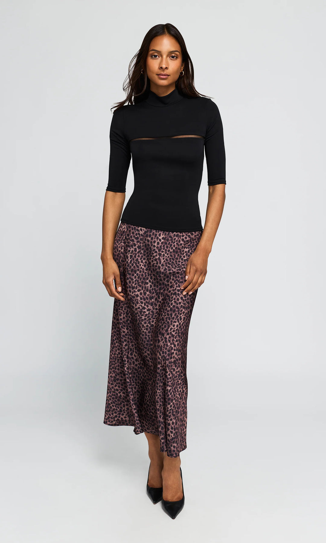 Elin Mesh Combo Top