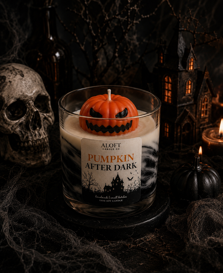 Pumpkin After Dark Candle