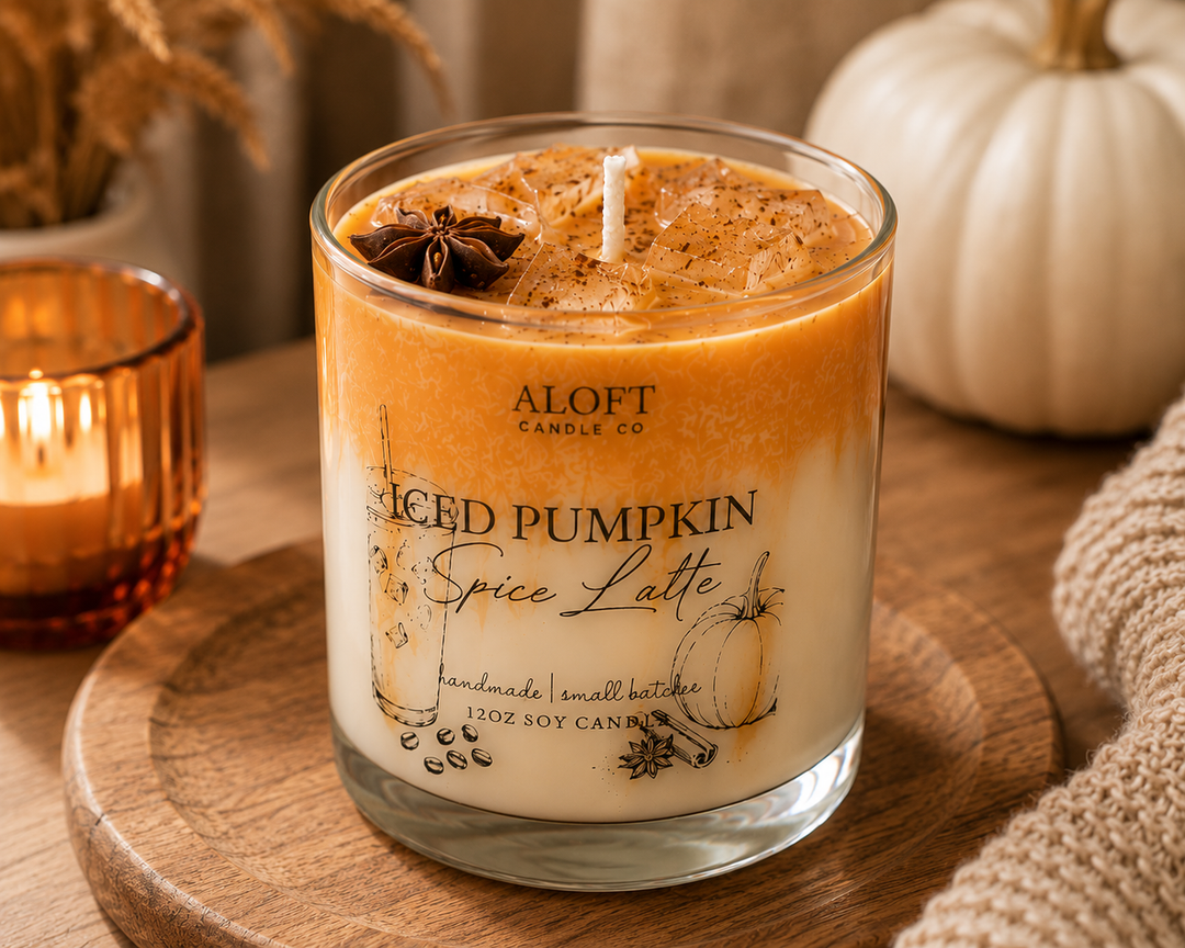 Iced Pumpkin Spice Latte Candle