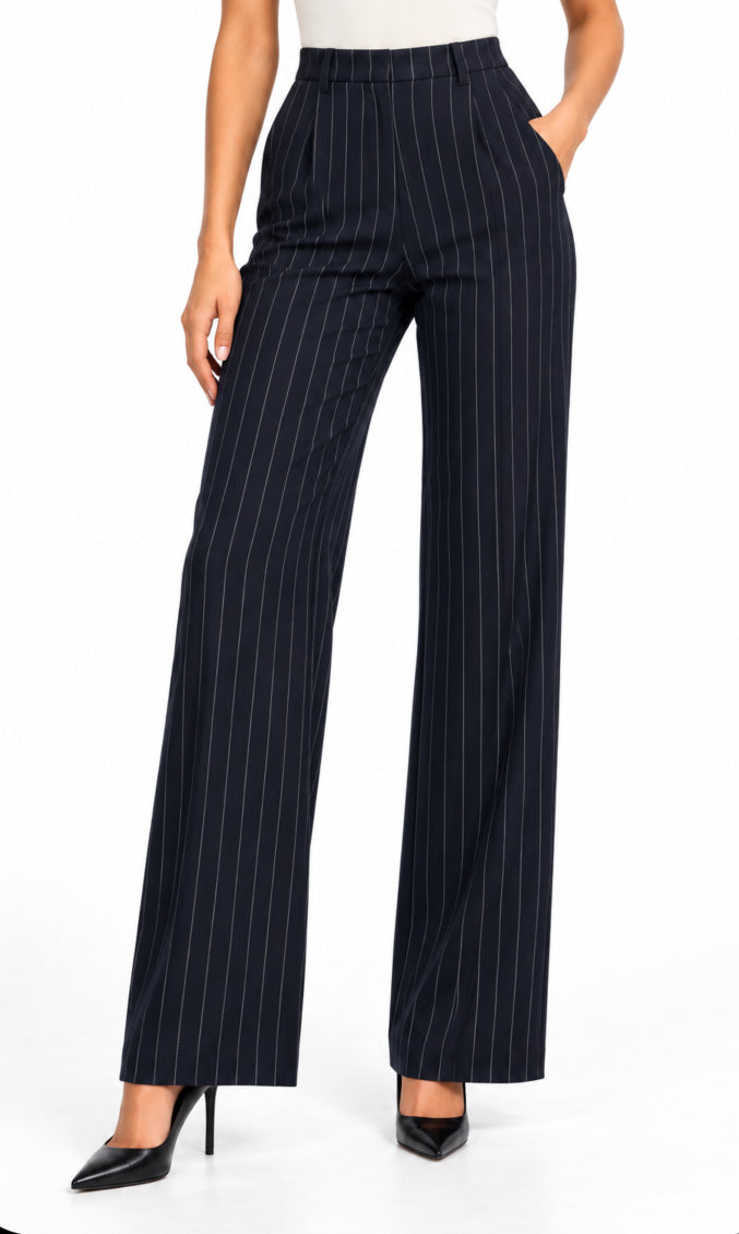 Rowan Pinstripe Pants