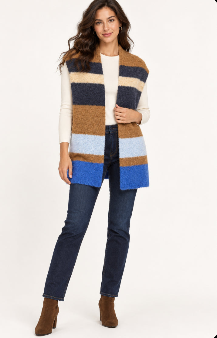 Millers Stripe Sweater Vest