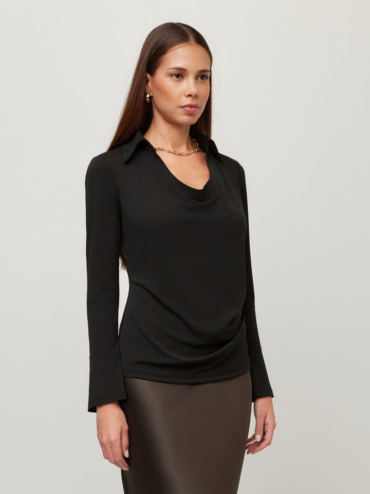 Lana Drape Front Top