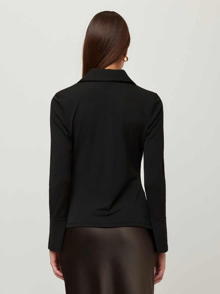 Lana Drape Front Top