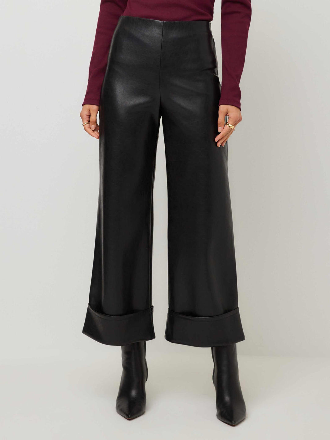 Regina Cuff Cropped Pants