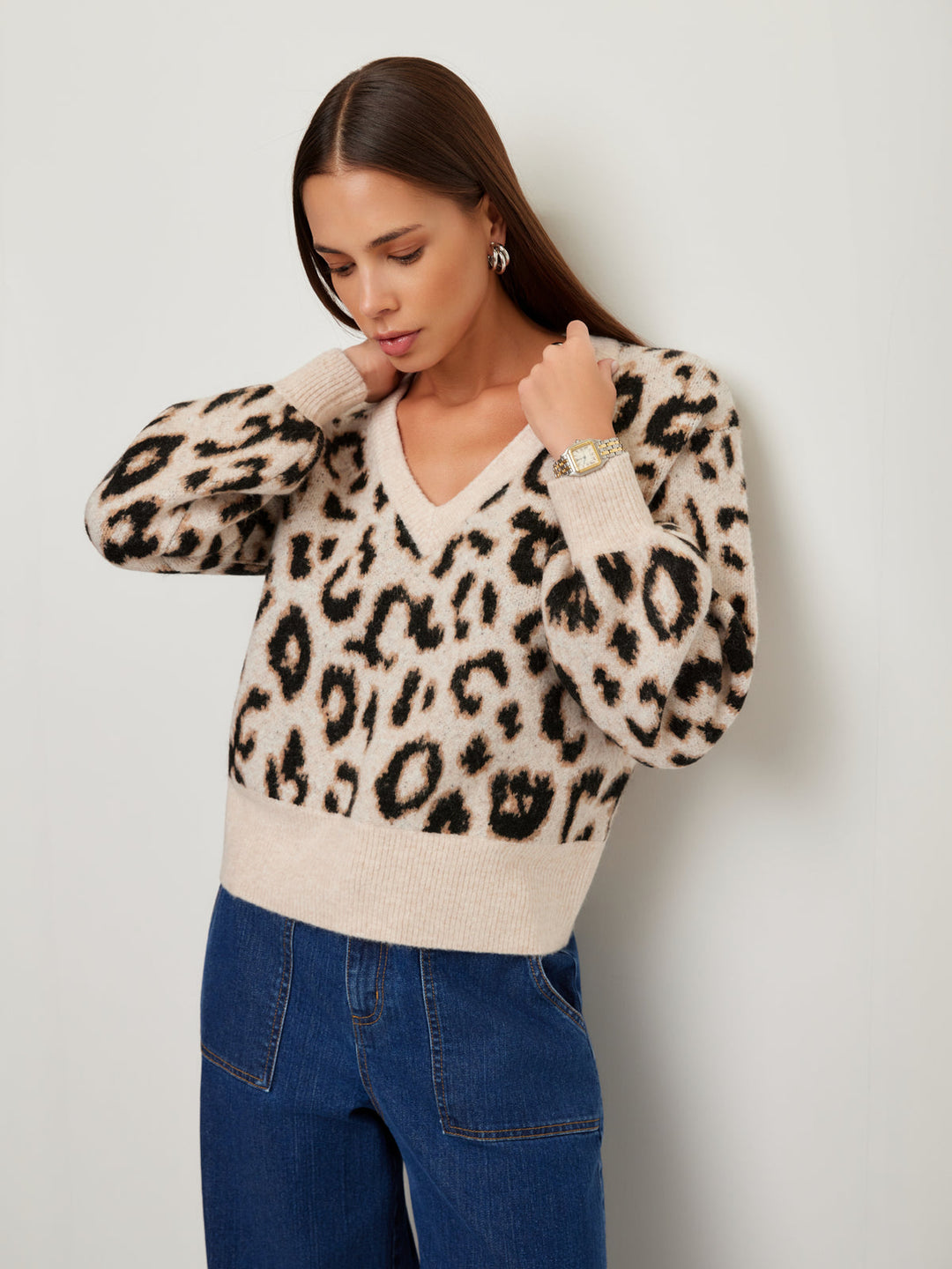 Elodie Blouson Sleeve Sweater