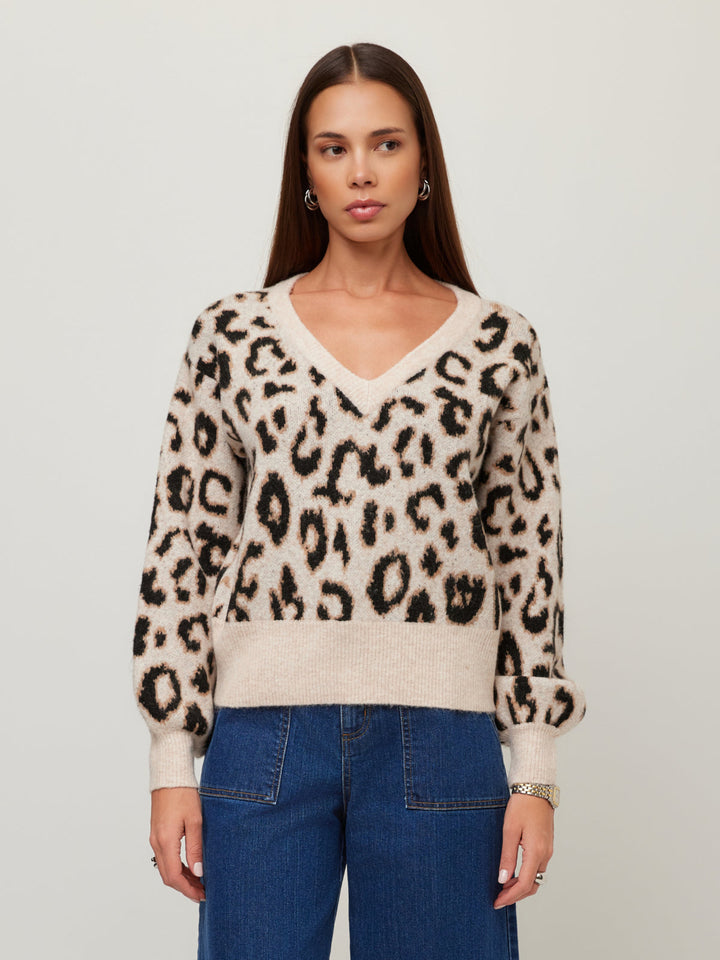 Elodie Blouson Sleeve Sweater