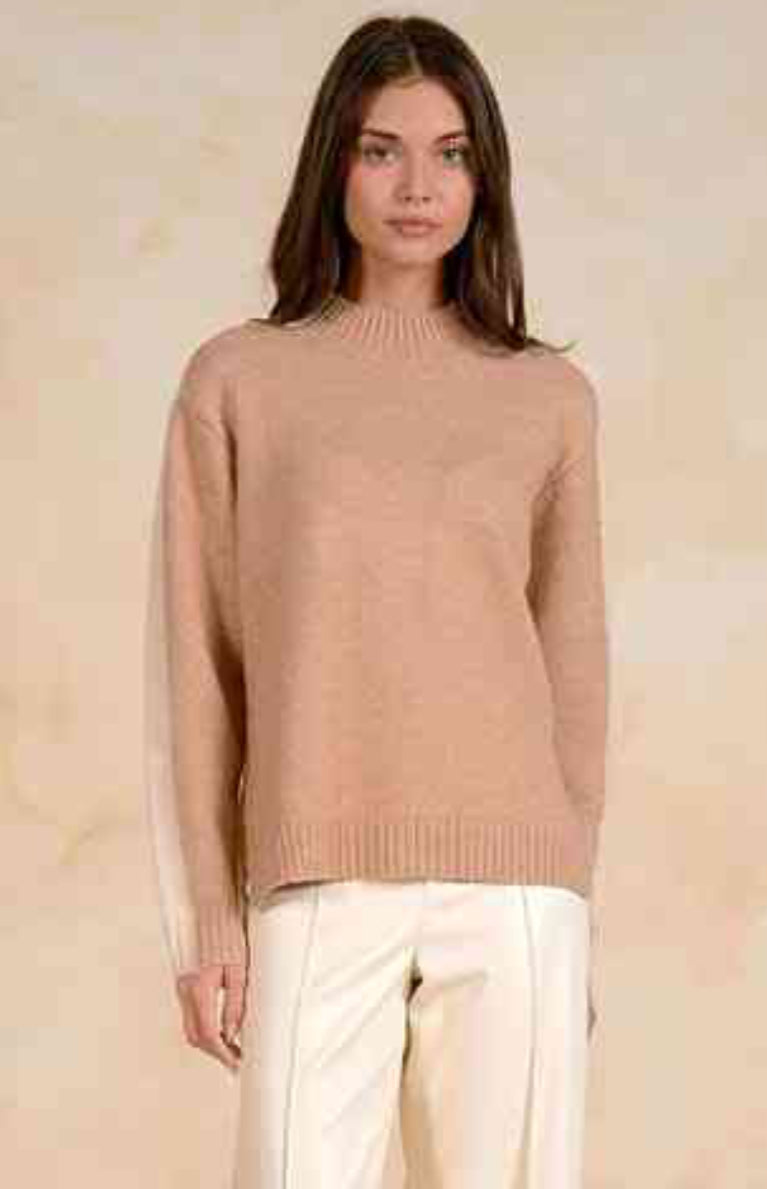 Two Tone Colorblock Sweater