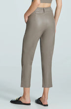 Load image into Gallery viewer, Faux Leather 7/8 Trouser in Ash as