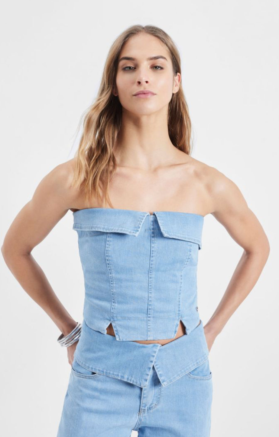 Denim Bustier