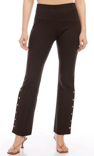 Button Hem Pants