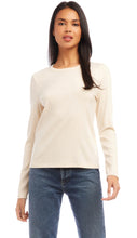 Load image into Gallery viewer, Long Sleeve Crew Neck Top
