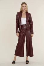 Load image into Gallery viewer, Vegan High Waist Wide Leg Pant