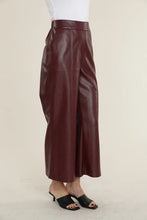 Load image into Gallery viewer, Vegan High Waist Wide Leg Pant