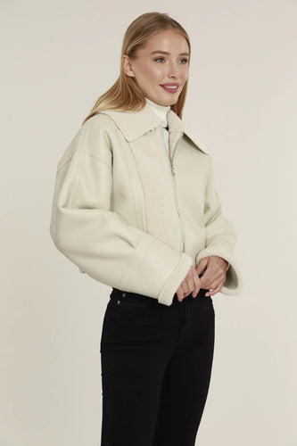 Faux Shearling Vegan Jacket