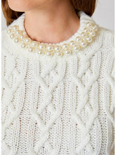 Load image into Gallery viewer, S/S Pearl Sweater