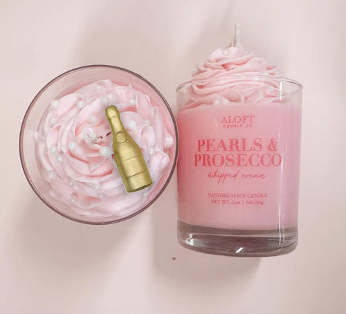Prosecco and Pearls Candle