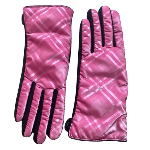 Harper Plaid Puffer Glove