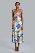 Load image into Gallery viewer, Mason Printed Satin Midi Dress