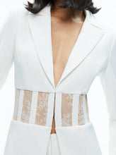 Load image into Gallery viewer, Alexia Fitted Corset Blazer