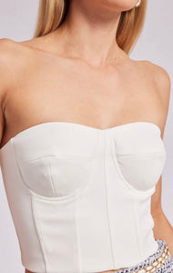 Elaia Crepe Bustier *Multiple Colors Available*