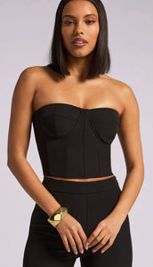 Elaia Crepe Bustier *Multiple Colors Available*