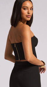 Elaia Crepe Bustier *Multiple Colors Available*