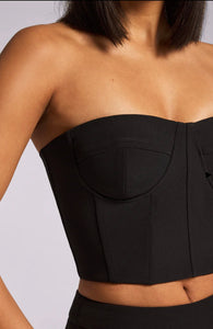 Elaia Crepe Bustier *Multiple Colors Available*