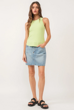 Load image into Gallery viewer, Cora Tank in Pale Lime