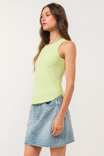 Load image into Gallery viewer, Cora Tank in Pale Lime