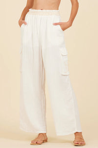 Gauze Cargo Pant