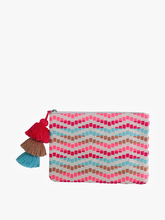 Load image into Gallery viewer, Woven Envelope Bag w/Tassel