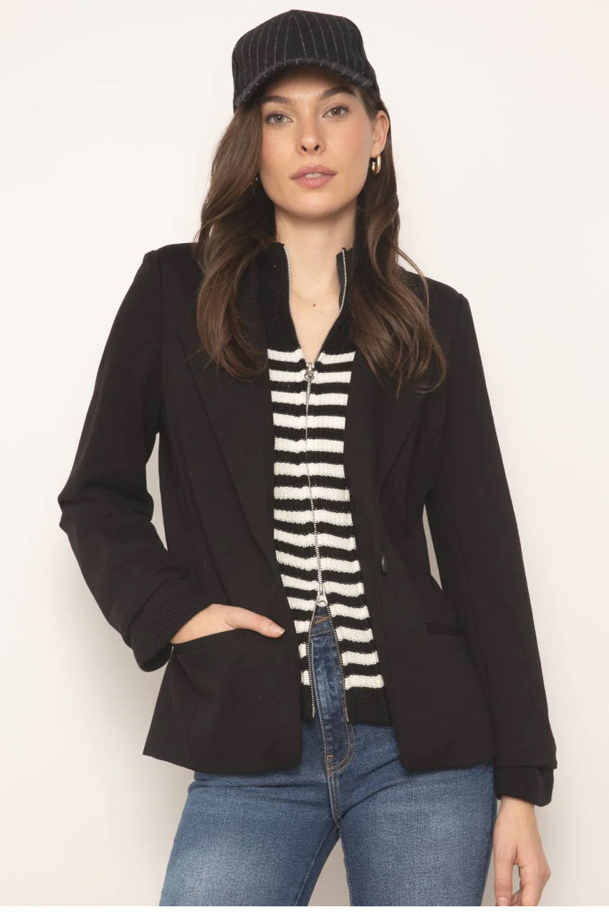 Avalon Turtleneck Dickie Blazer