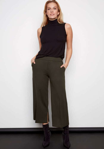 Senna Cropped Ponte Pant