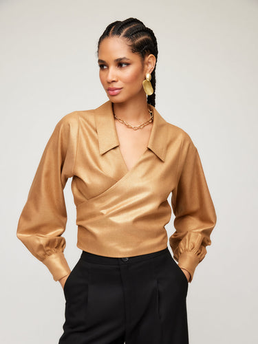 Sloane Wrap Top