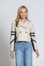 Load image into Gallery viewer, Cropped Leather Trench