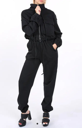 Utility Jacket and Joggers Set