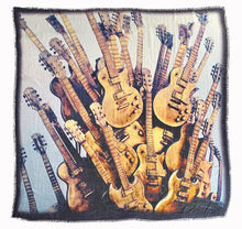 Load image into Gallery viewer, Vintage Guitar Tree Scarf