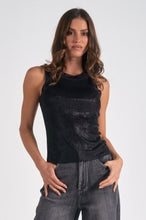 Load image into Gallery viewer, Glitter Tank Top *Multiple Colors Available*