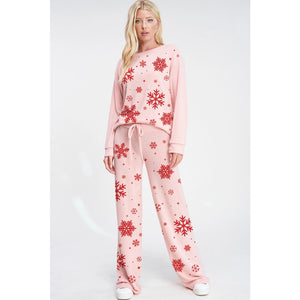 Snowflake Lounge Wear Set