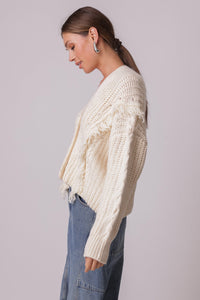 Sade Fringe Cardigan