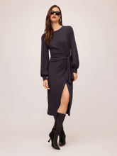 Load image into Gallery viewer, Addie Side Knot Midi Dress