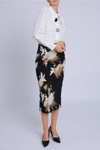 Floral Abstract Skirt