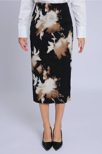 Floral Abstract Skirt