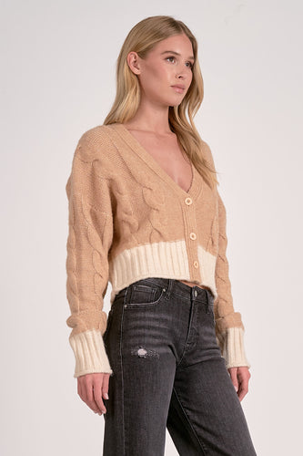 2 Tone Cardigan