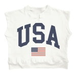 USA Sleeveless Sweatshirt