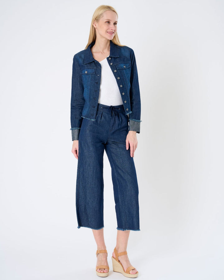 Oslo Denim Wide Leg Pant