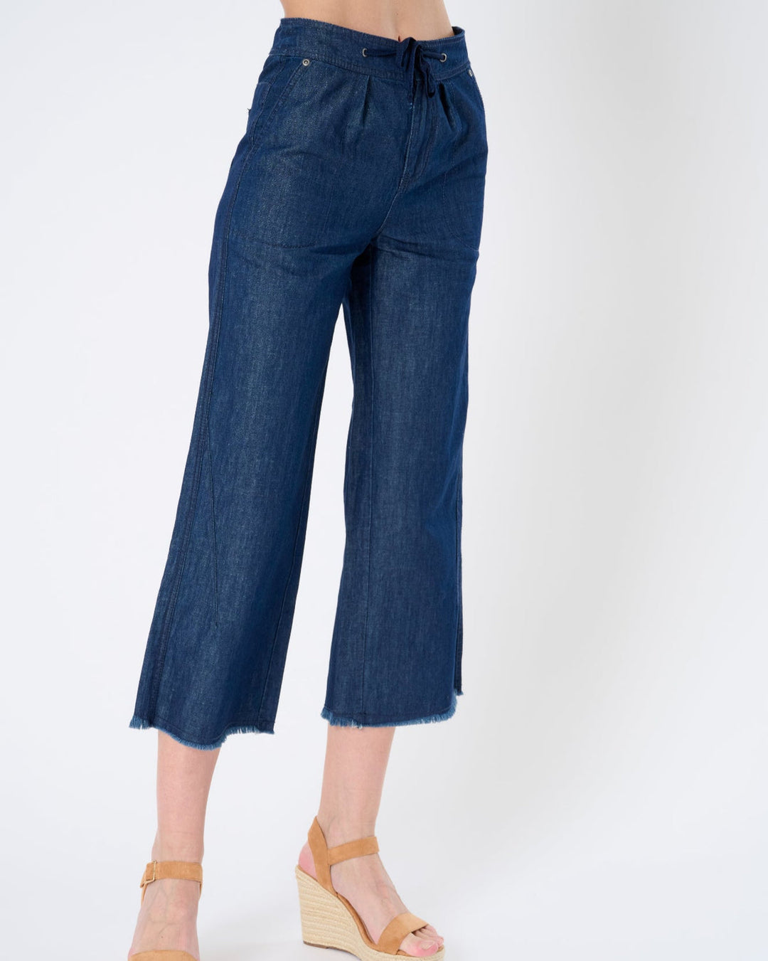Oslo Denim Wide Leg Pant