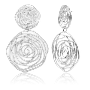 Floral Statement Earrings *multiple colors*