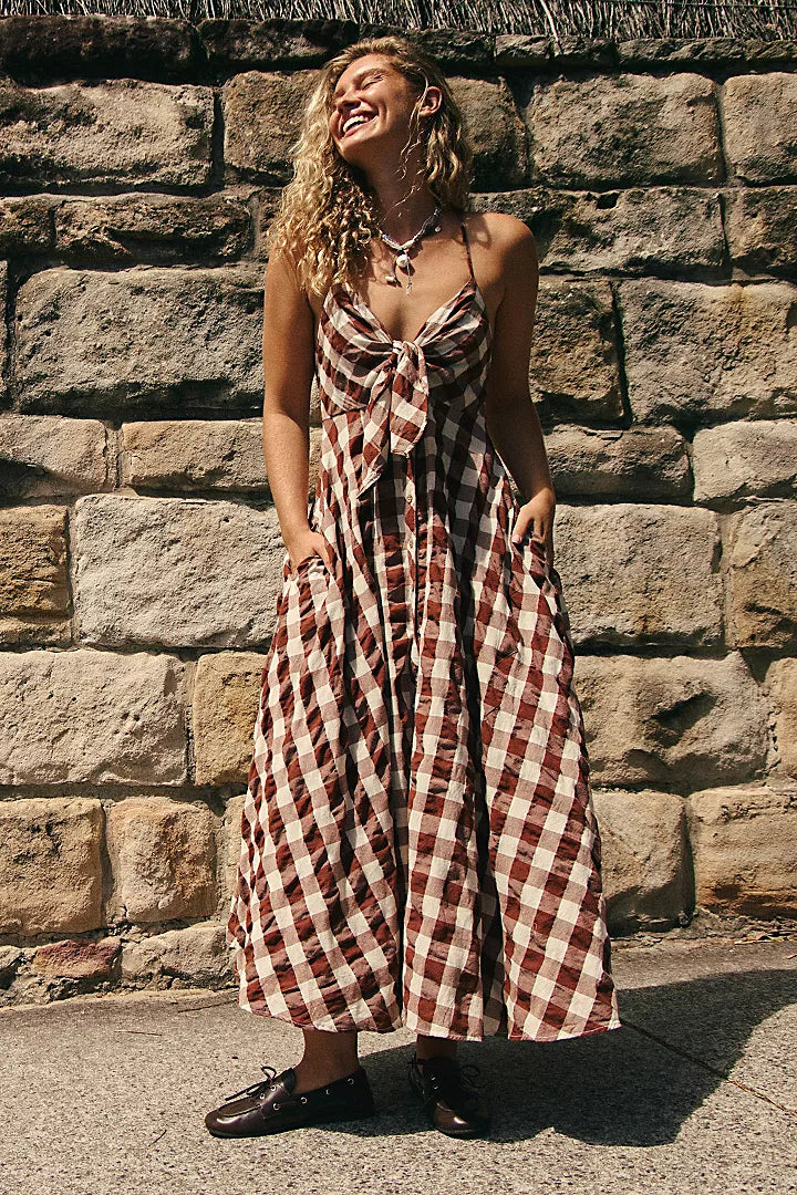 Via Midi Dress